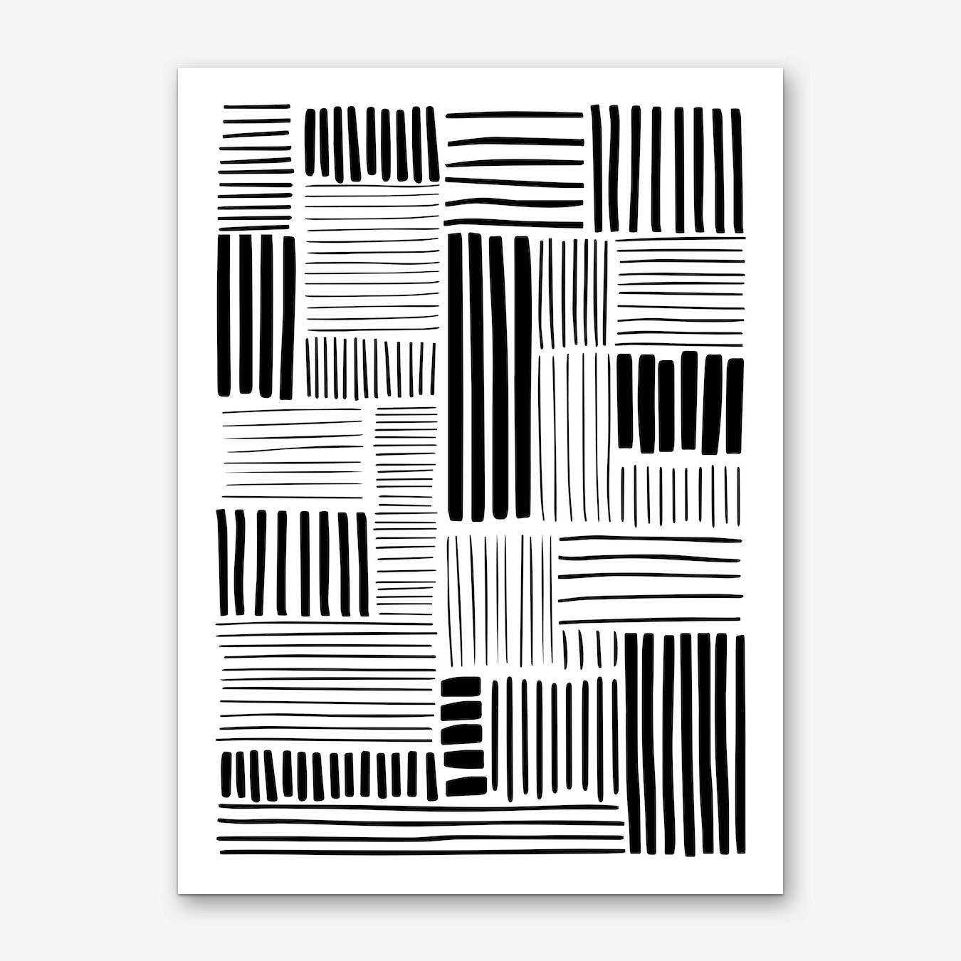 Lines Art Print Fast shipping Fy